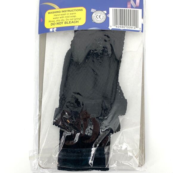 Rubies Child's Black Fishnet Tights Size Small - Picture 2 of 4